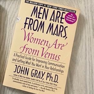 Men are from mars, women are from Venus